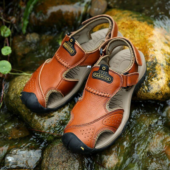 Summer Genuine Leather Wading Beach Sandals（Extra Discount：Buy 2 Get 10% OFF, 3 Get 15% OFF ）