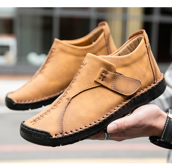 Kaaum Men's Fashion Leather Boots