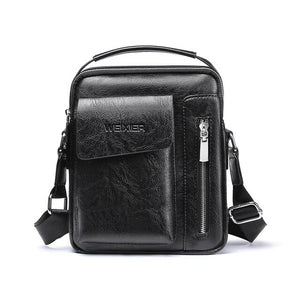 Leather Multi-function Mens Shoulder Bag