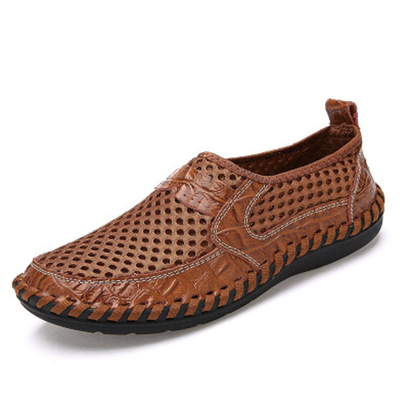 Men's Shoes - Mesh Casual Breathable Lightweight Slip-On Shoes