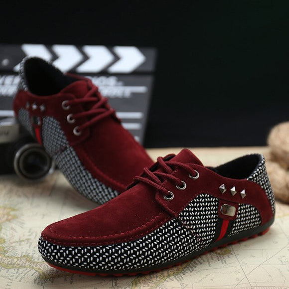 Men Flats Light Breathable Shoes Shallow Casual Loafers