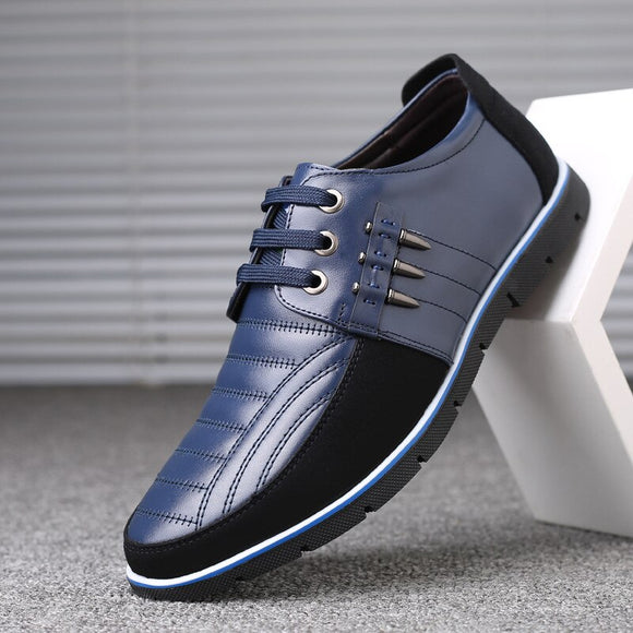 Autumn Plus Size Leather Flat Shoes For Men(Buy 2 Get 10% OFF, 3 Get 15% OFF, 4 Get 20% OFF)