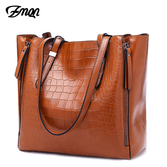 Bags & Wallets - Luxury Designer Large Leather Handbag For Women