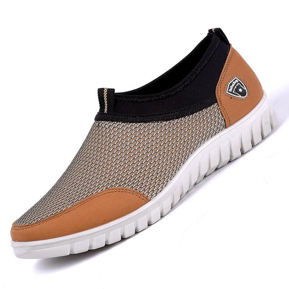 Kaaum Men's Mesh Breathable Casual Slip-On Shoes(BUY 2 GET 10% OFF, BUY3 GET 15% OFF)